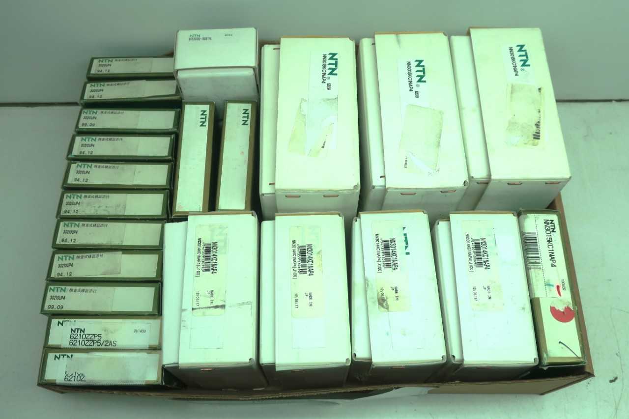 LOT OF ASSORTED NTN SUPER PRECISION ROLLER BEARINGS - BEARINGS