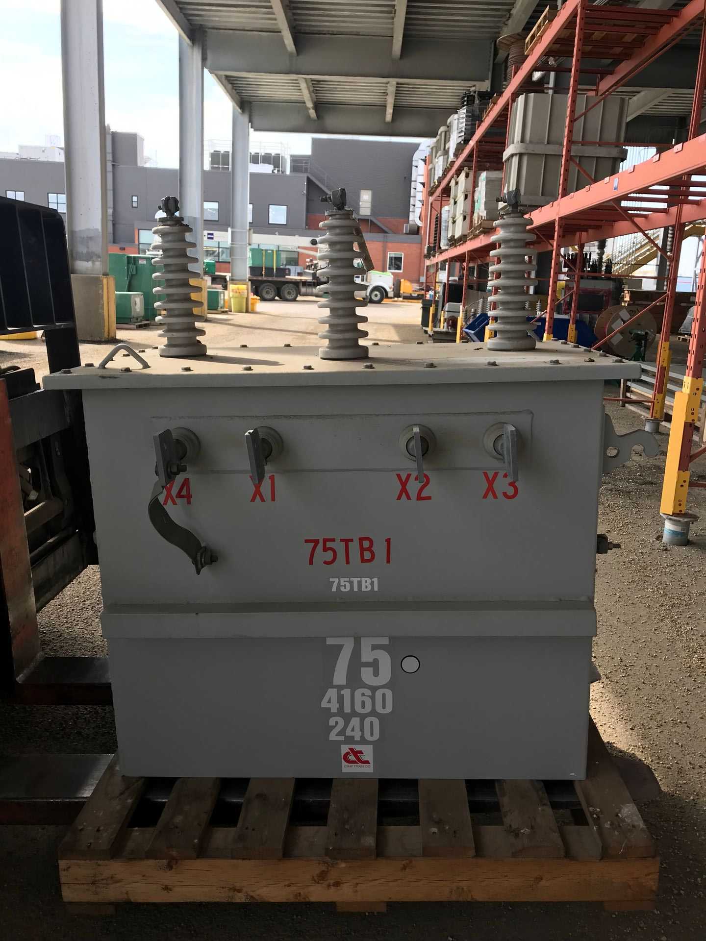 2014 Cam Tran 75TB 75KVA Aerial Distribution Transformer - CONTROL TRANSFORMERS