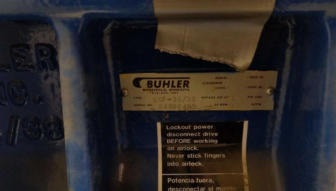 BUHLER ROTARY LOBE BLOWER - ROTARY LOBE BLOWER