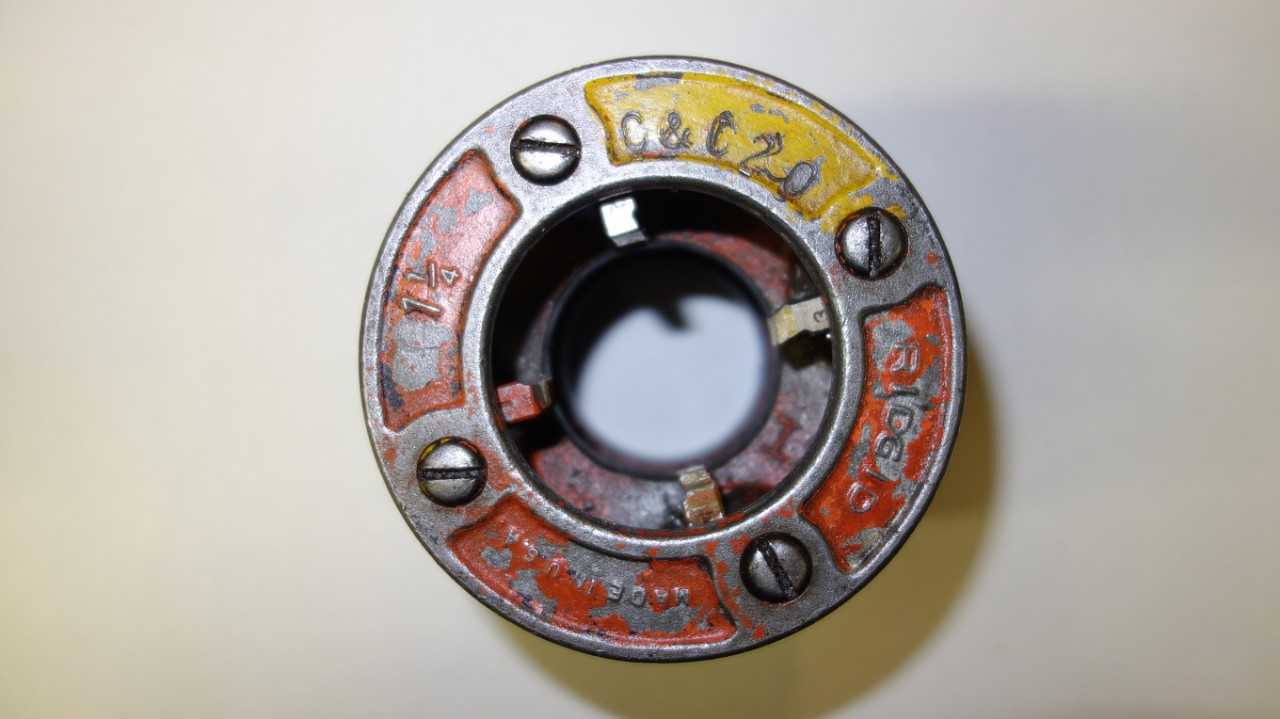 RIDGID 1-1/4 IN PLASTIBOND DIE - ELECTRIC POWER TOOLS