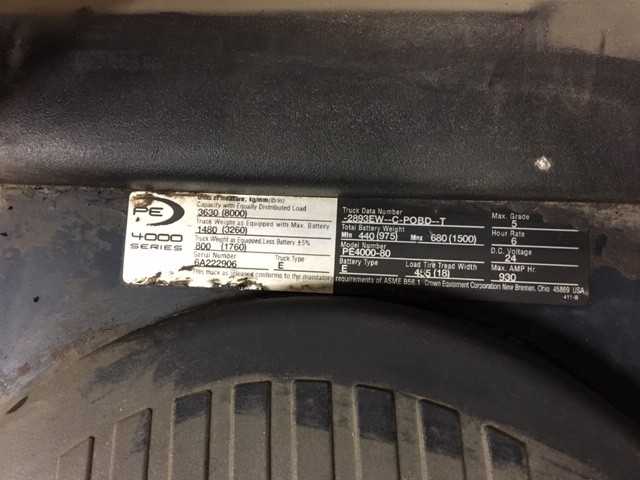 2005 Crown PE4000-80 double rider pallet jack, Lemoyne, PA - MANUAL PALLET JACKS