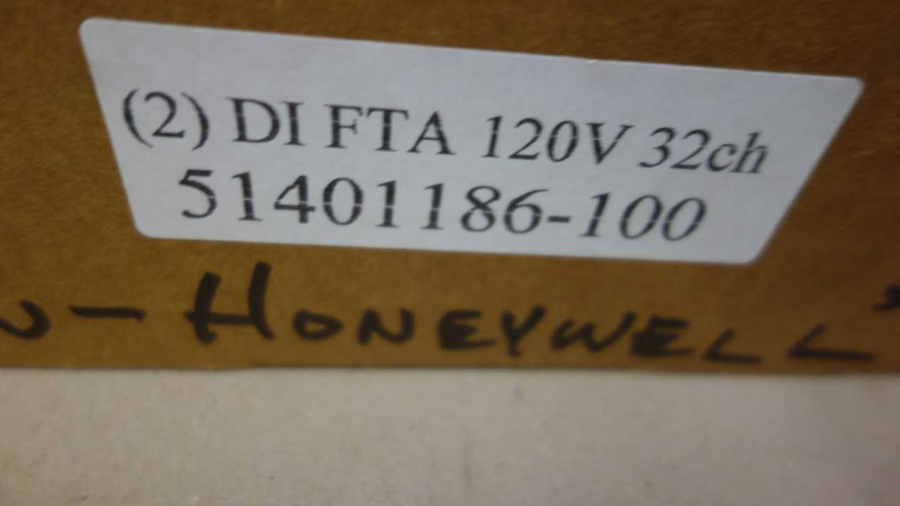 WESTERN PROCESS 51401186-100 DI FTA 120V DIGITAL INPUT MODULE - AUTOMATION & CONTROLS