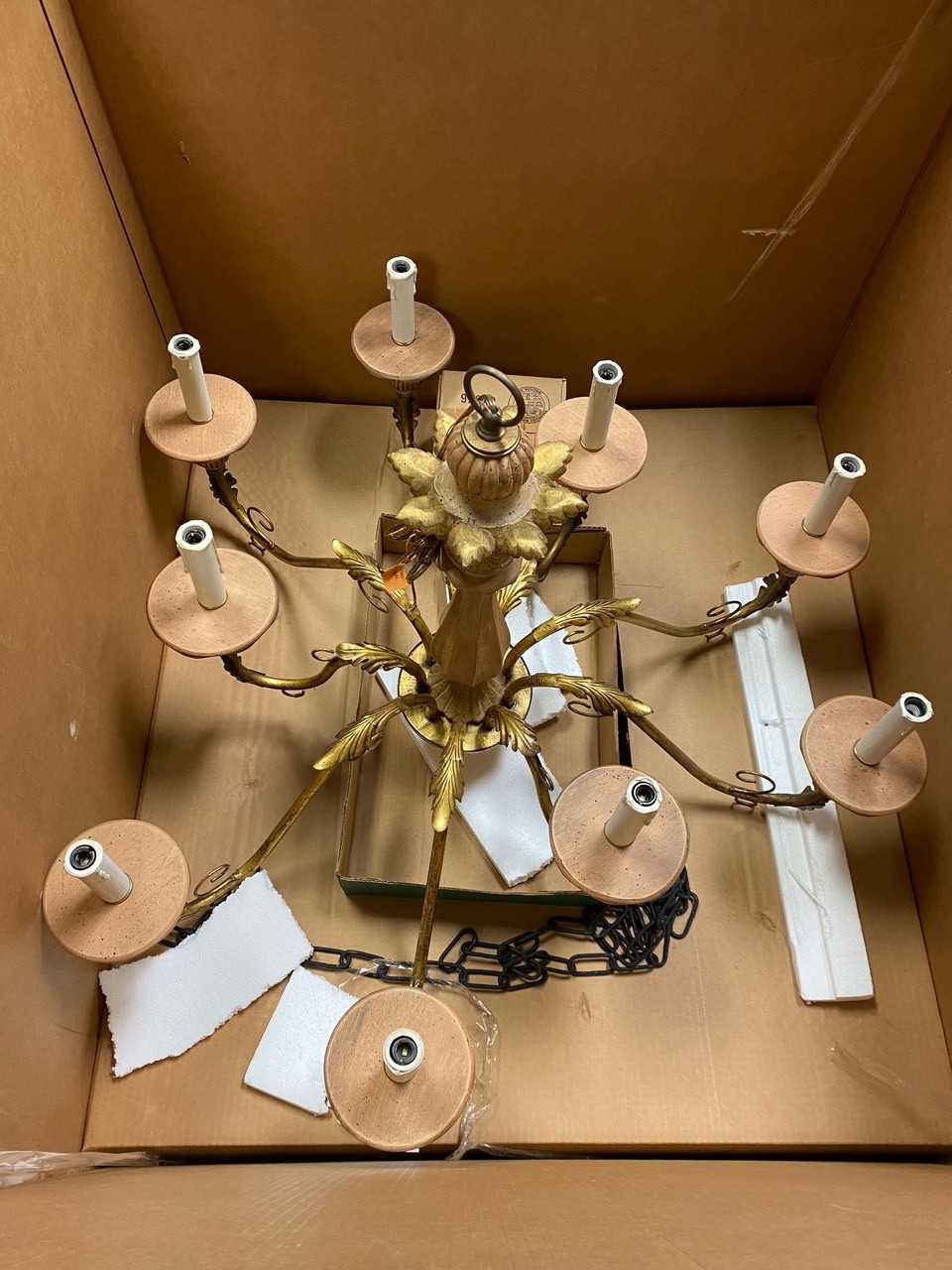 Tomlin Designs Ethan Allen Octagonal Chandelier - AUTOMATION & CONTROLS