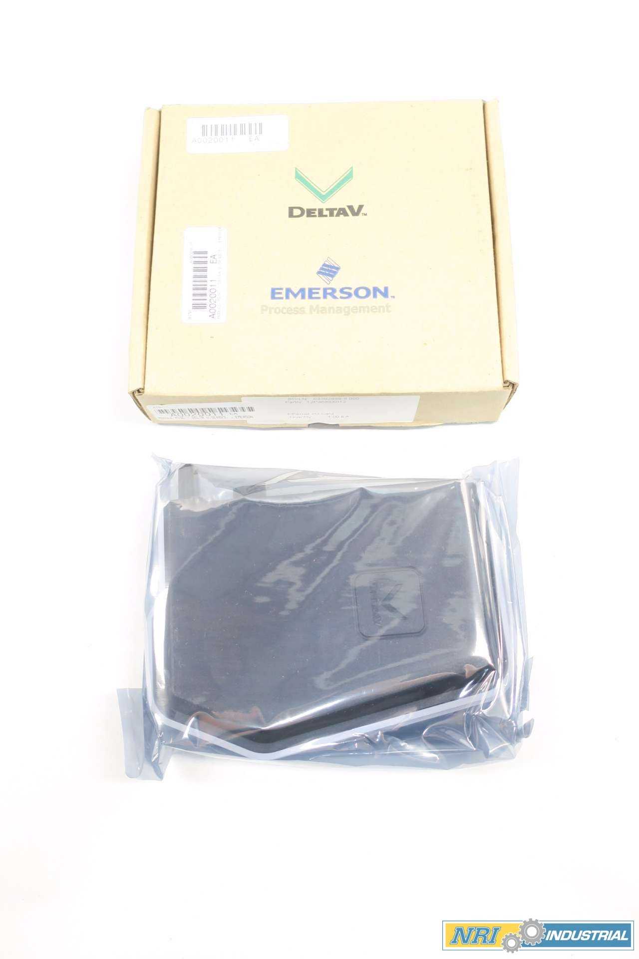 EMERSON KJ2006X1-BK1 DELTAV VIRTUAL REV D I/O MODULE - AUTOMATION & CONTROLS