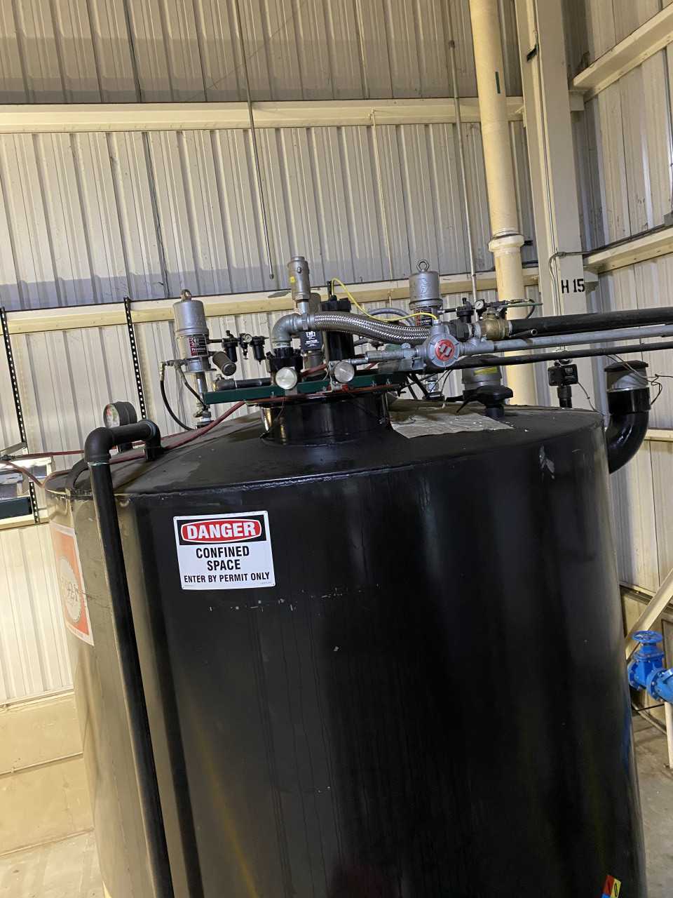 J.L. Houston 4,000 Gallon Double Wall Storage Tank for Flammable Liquids - PROCESS EQUIPMENT
