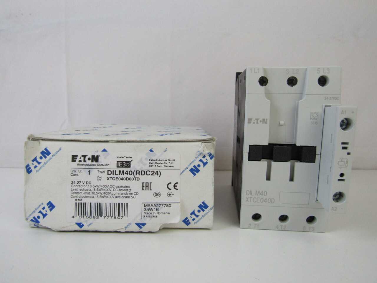 Quantity of 10x Assorted Contactors - CONTACTORS