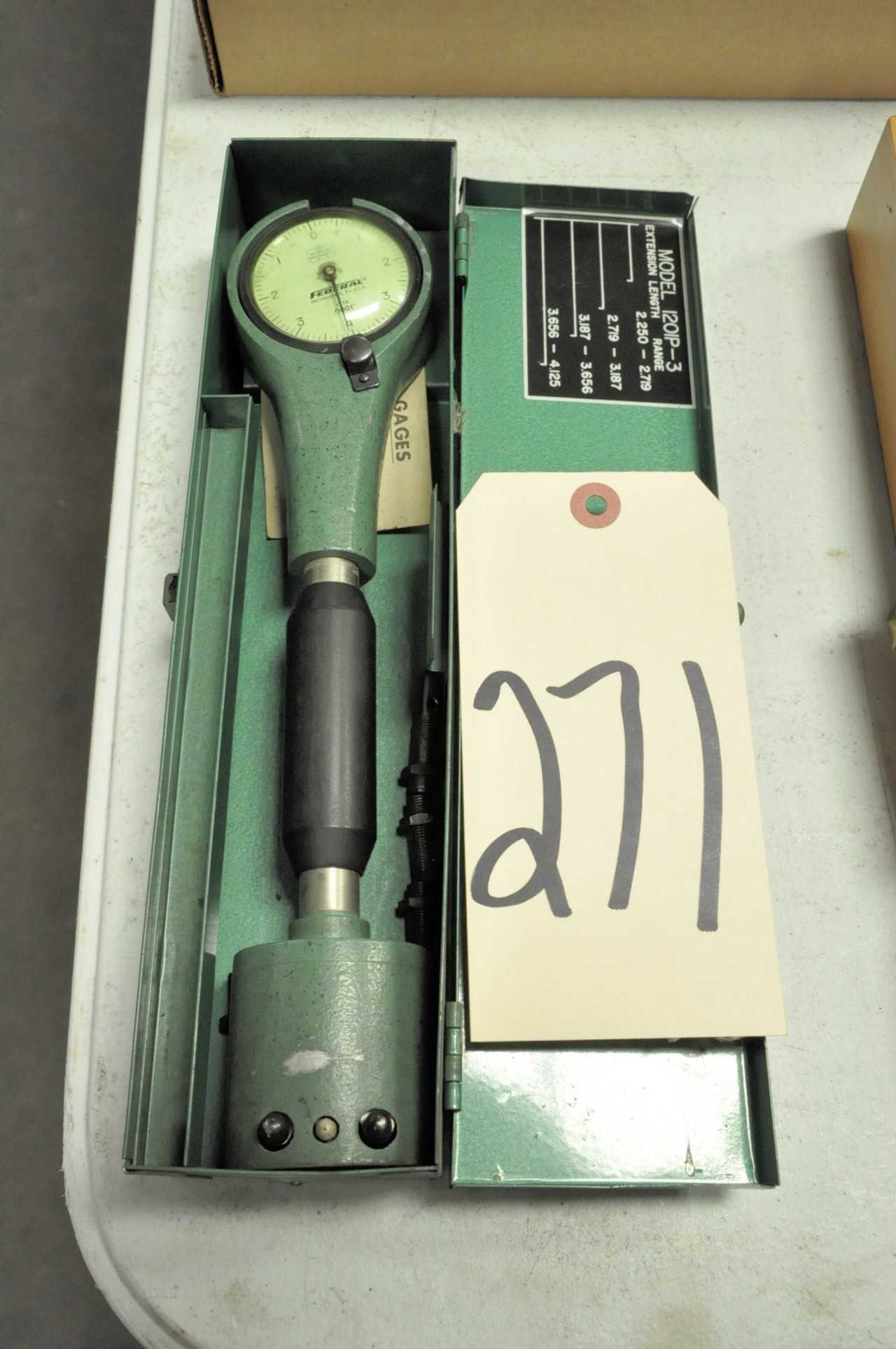 Federal Model 120IP-3 Dial Bore Gauge with Case - ELECTRIC POWER TOOLS