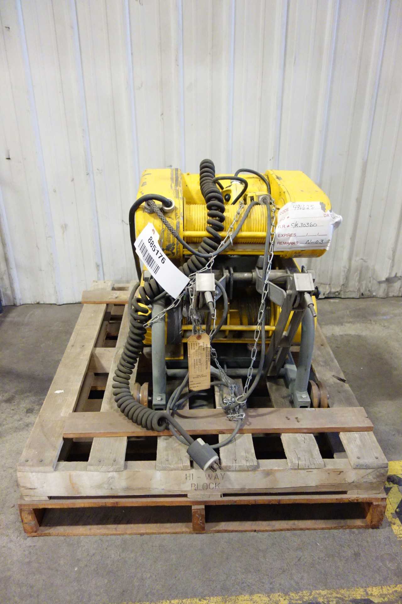 DAVID ROUND 1/2TON ELECTRIC HOIST - LIFTING EQUIPMENT