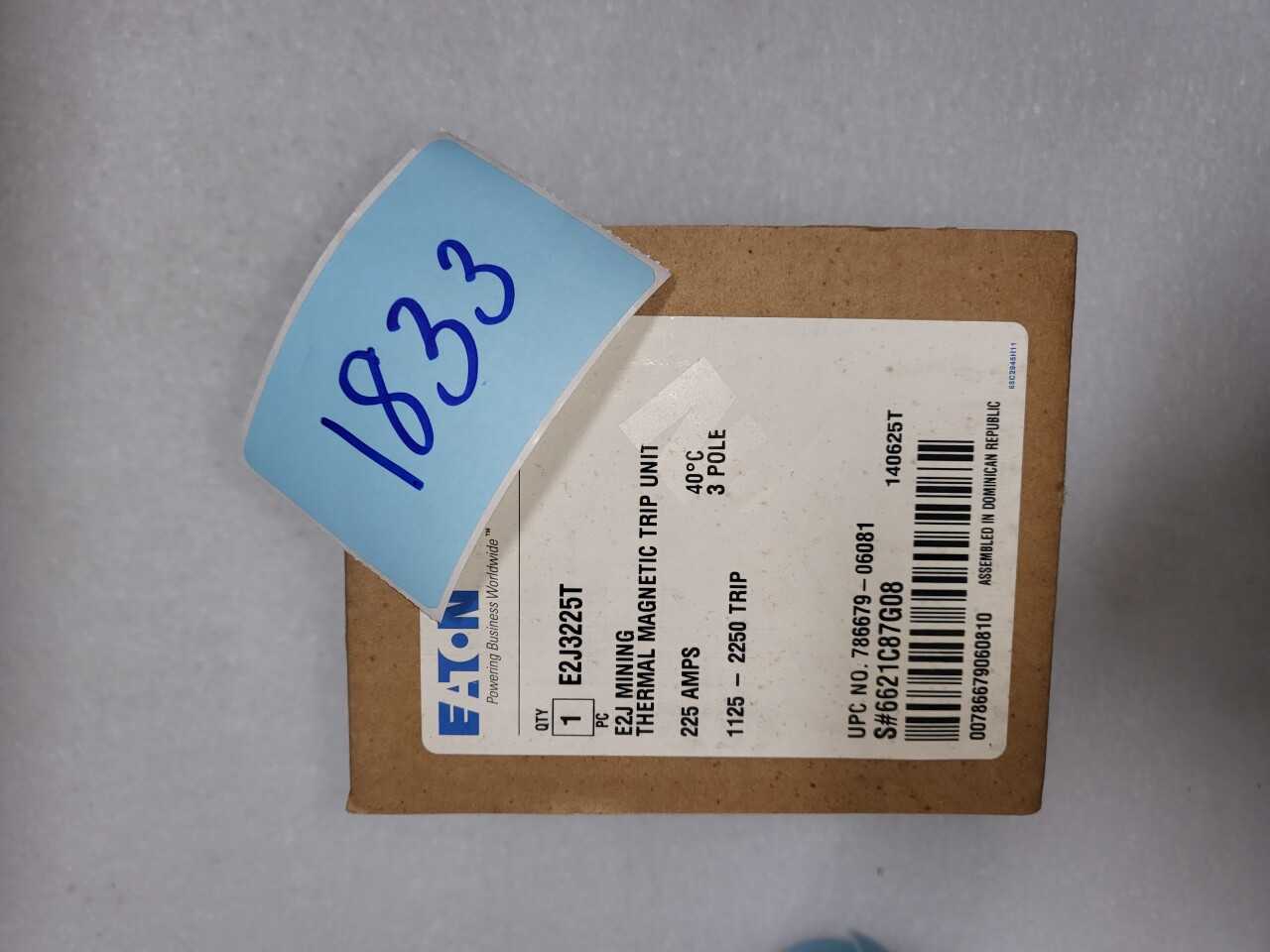 Eaton Mining Trip units. - ELECTRICAL COMPONENTS
