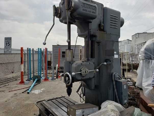 Cleereman Upright Drill, 16" X 36" Table, 2 Axis DRO - UPRIGHT DRILL PRESSES