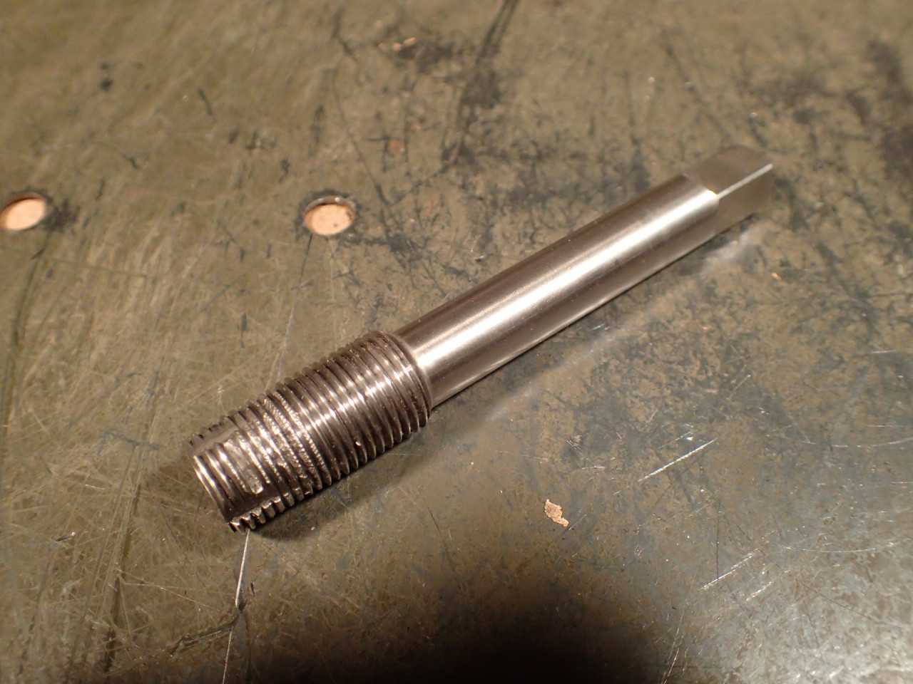 Goodson Mfg SBP-14 14mm Spark Plug Burnisher Thread Chaser Tap: Made in the USA - MACHINING ACCESSORIES & TOOLING