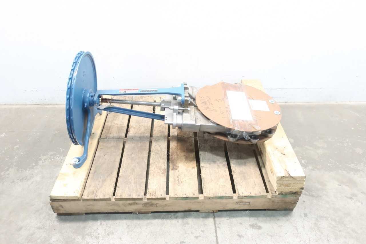 DEZURIK 9666264R001 LUGGED MANUAL 150 STAINLESS 12IN KNIFE GATE VALVE - KNIFE GATE VALVE DEZURIK 9666264R001 LUGGED MANUAL 150 STAINLESS 12IN KNIFE GATE VALVE - KNIFE GATE VALVE