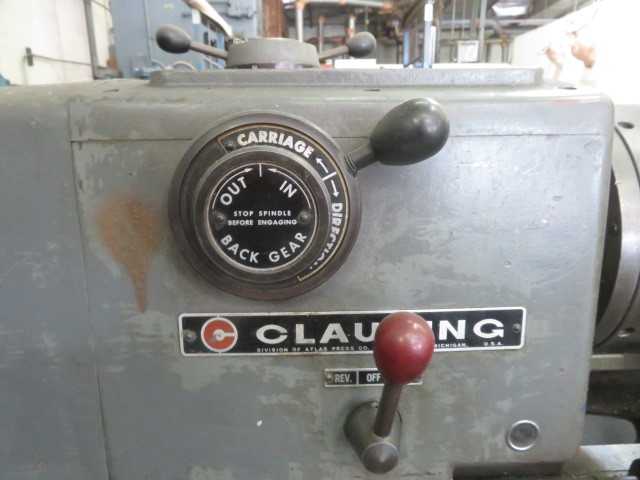 Clausing Engine Lathe, 14" Swing X 42" BC, 3 & 4 jaw chuck - MISCELLANEOUS