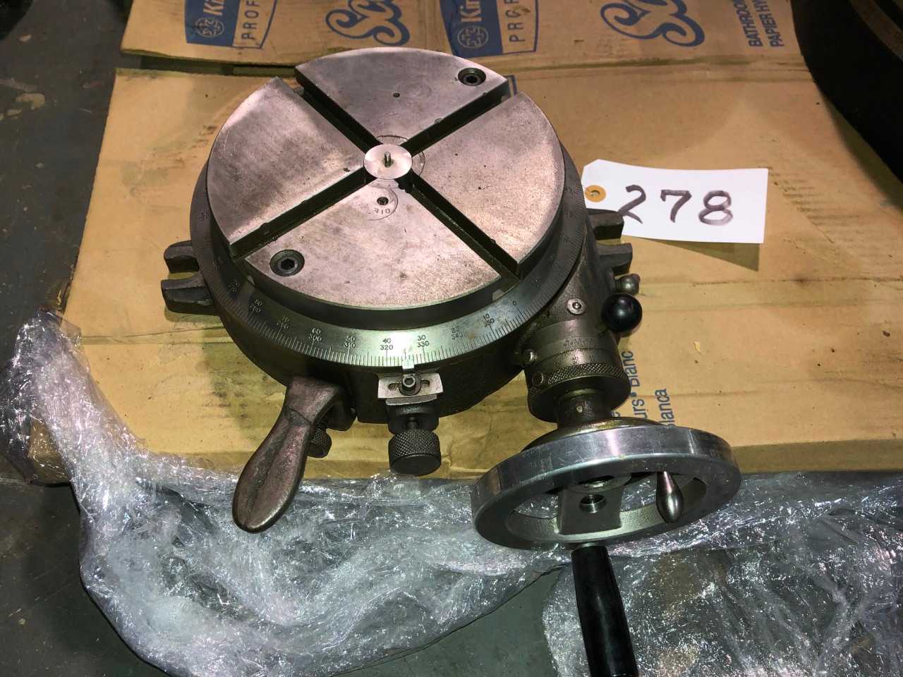 Manex 7 1/2" Rotary Table - MACHINING ACCESSORIES & TOOLING