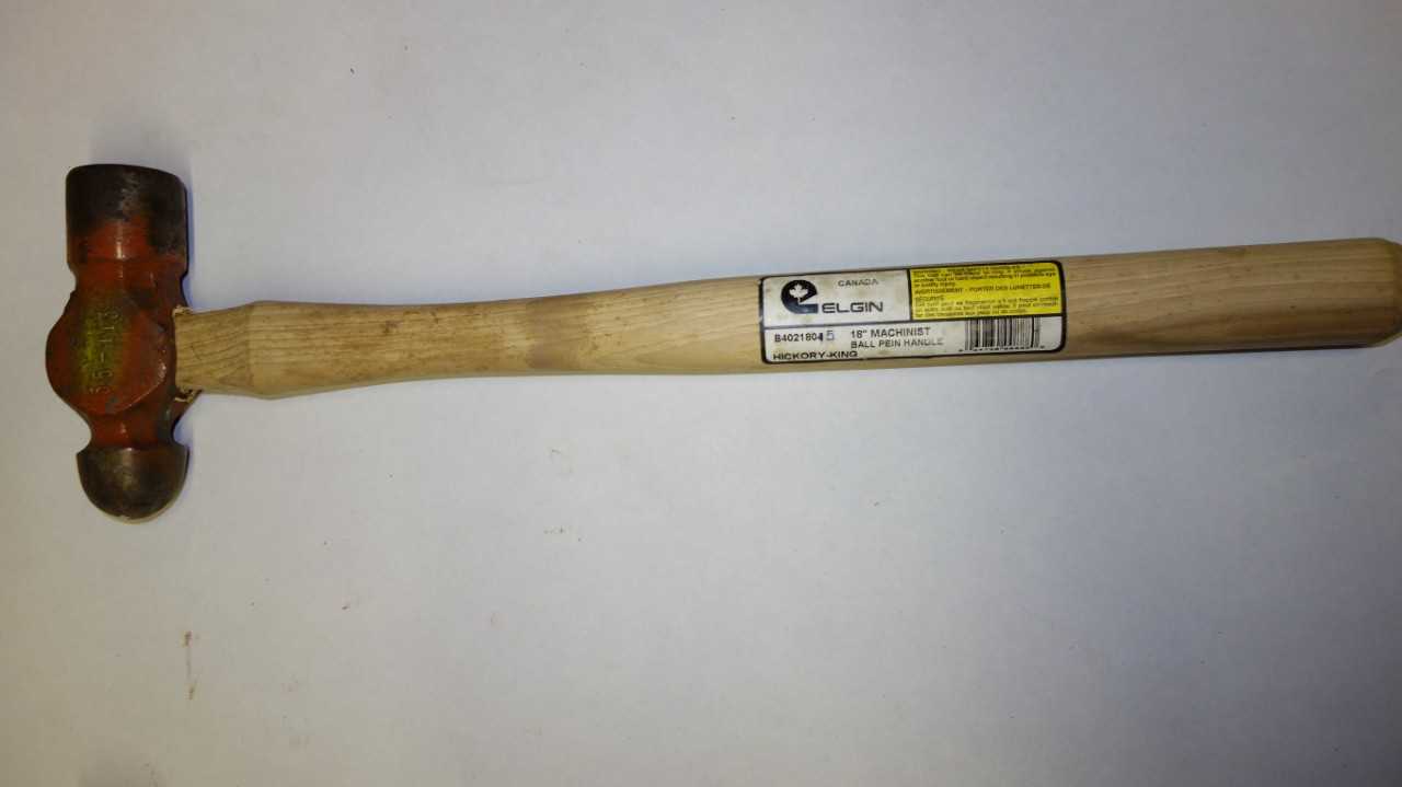 LOT OF 7 ASSORTED BALL PEEN HAMMERS - HAND TOOLS