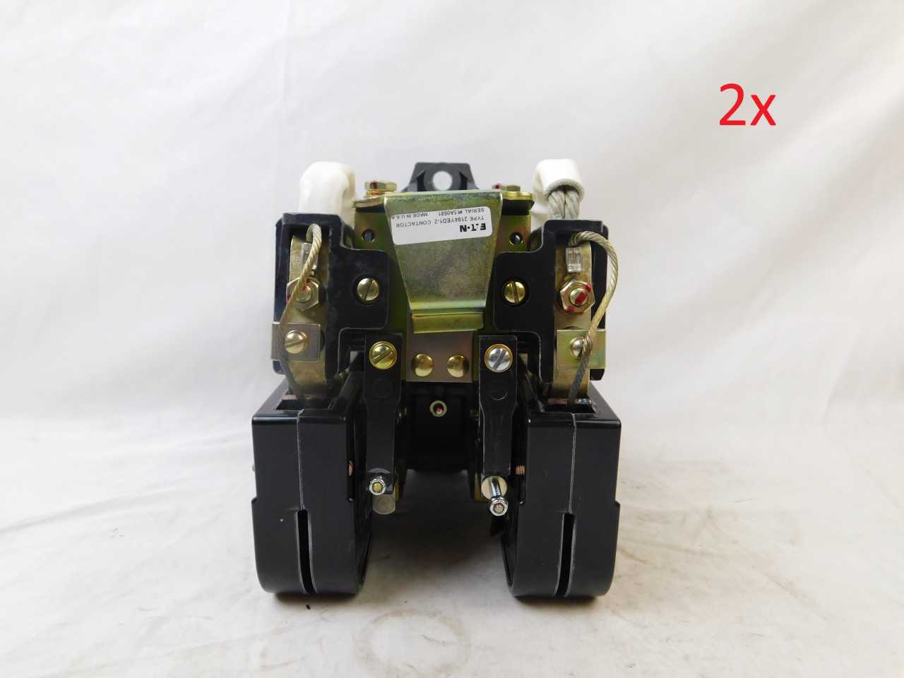 Lot of Quantity 2x 2184YED1-2 Nuclear Contactors - CONTACTORS