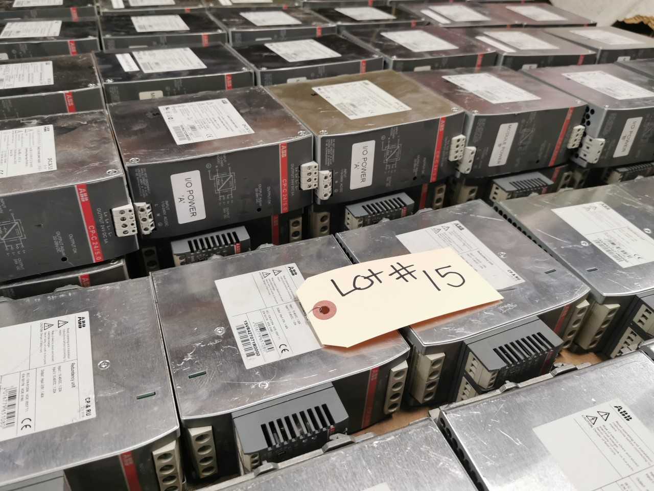 Pallet of ABB 24VDC Power Suplies - ELECTRICAL PARTS