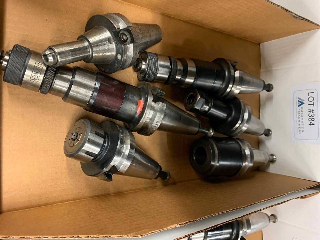 (6) BT 40 Toolholders - ELECTRIC POWER TOOLS