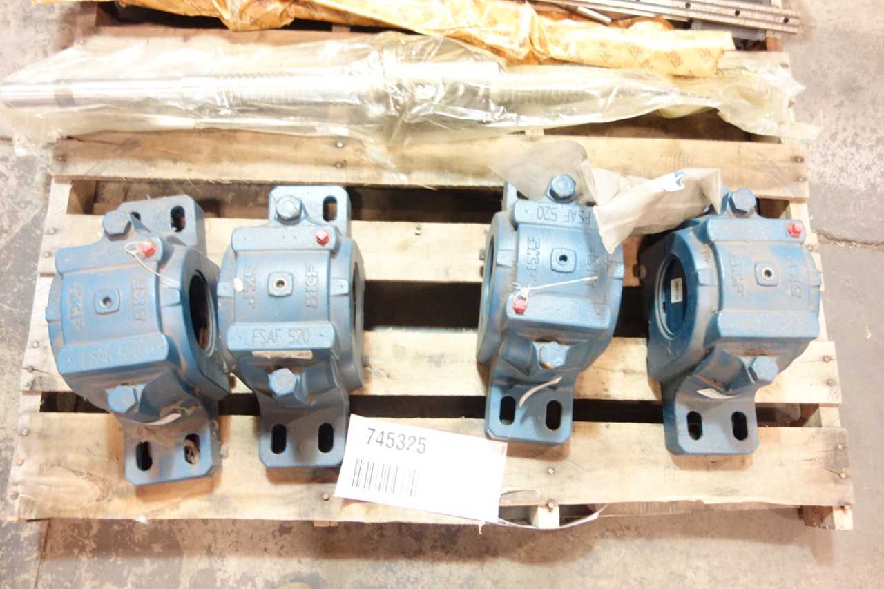 1 PALLET OF ASSORTED PILLOW BLOCK BEARINGS, LINEAR BEARINGS, BALL SCREW BEARING- THK, SKF - BEARINGS