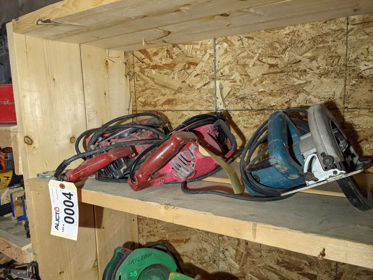 Lot of 3 Circular Saw - ELECTRIC POWER TOOLS