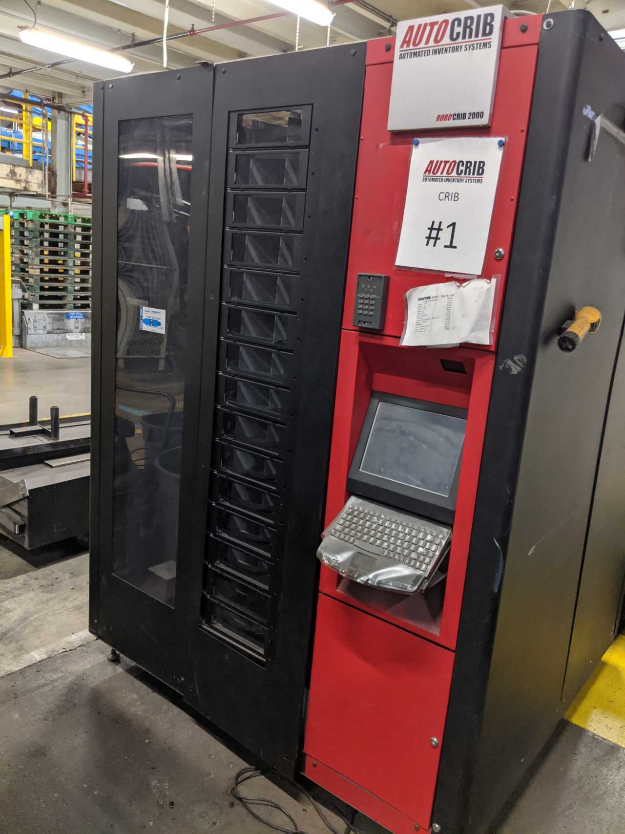 RoboCrib 2000 Model E Industrial Vending Machine - TOOL STORAGE