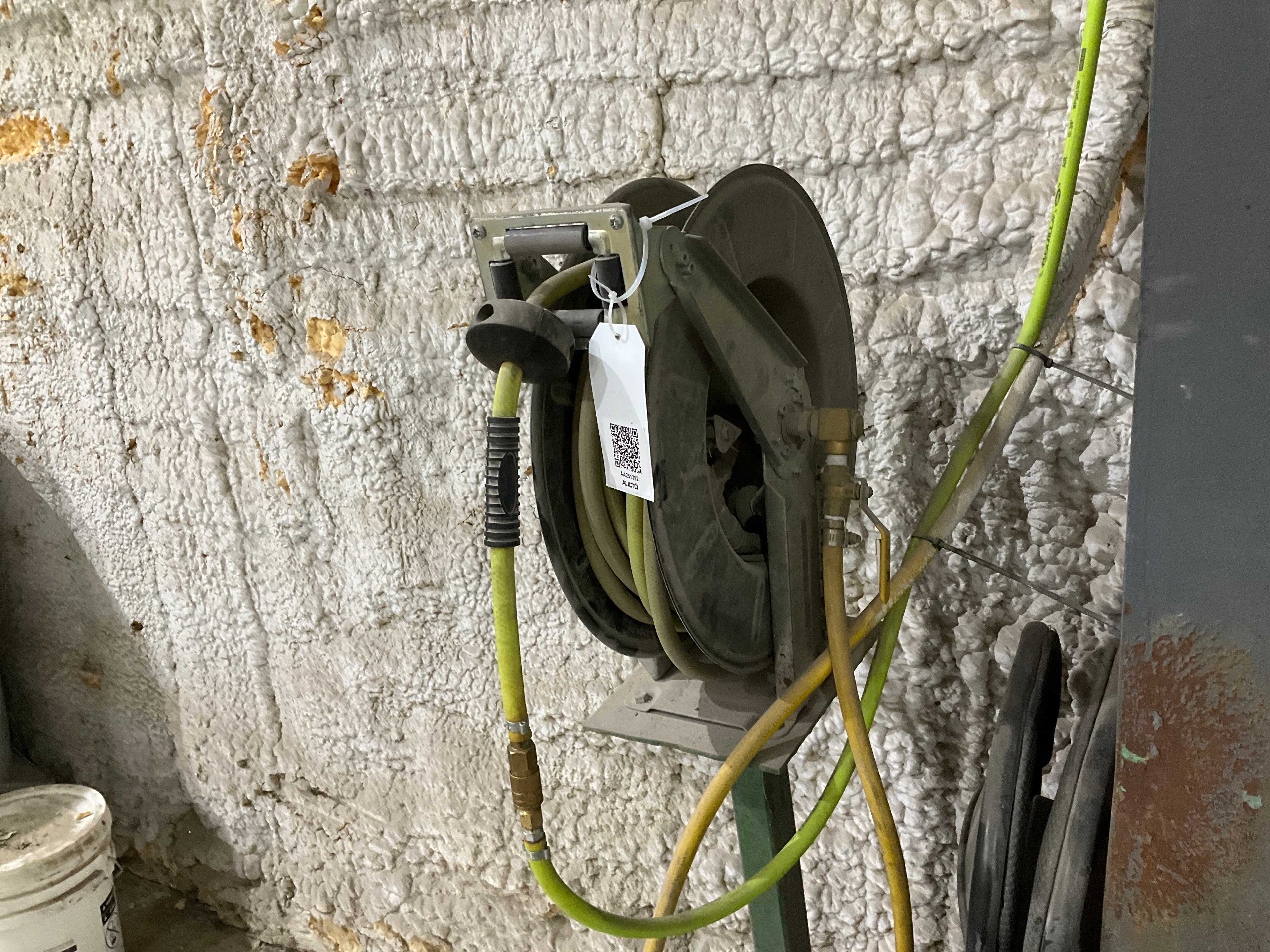 QTY 2- HOSE REELS - SHOP EQUIPMENT
