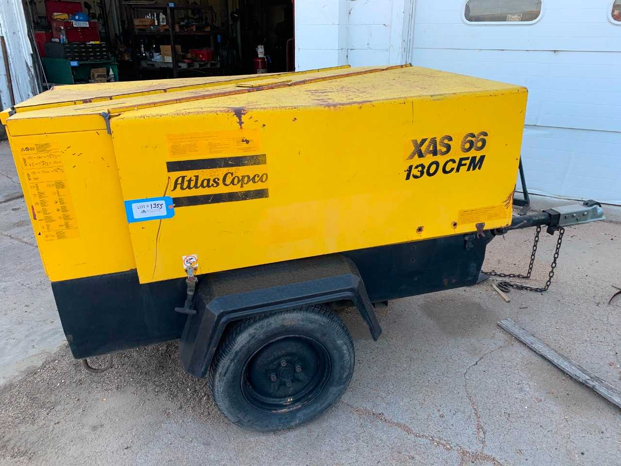 Atlas Copco XAS 66 40HP Air compressor - AIR COMPRESSORS