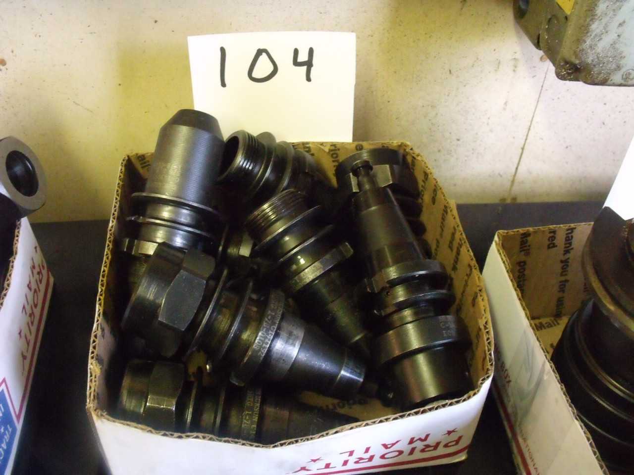 Box of Bridgeport II Tool Holders Kennametal Erickson - MISCELLANEOUS