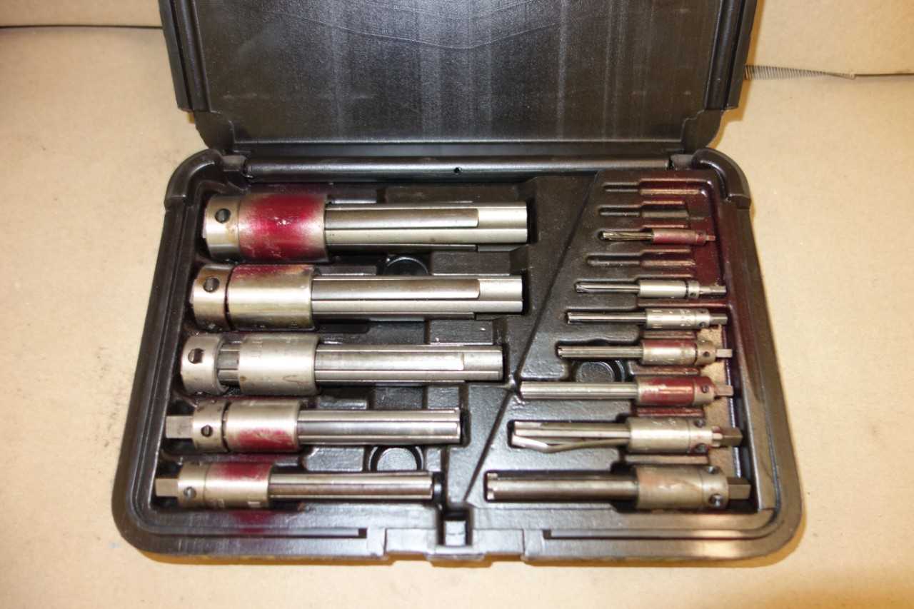 LOT OF 3 ASSORTED THREAD REPAIR KITS, TAP SET - ELECTRIC POWER TOOLS