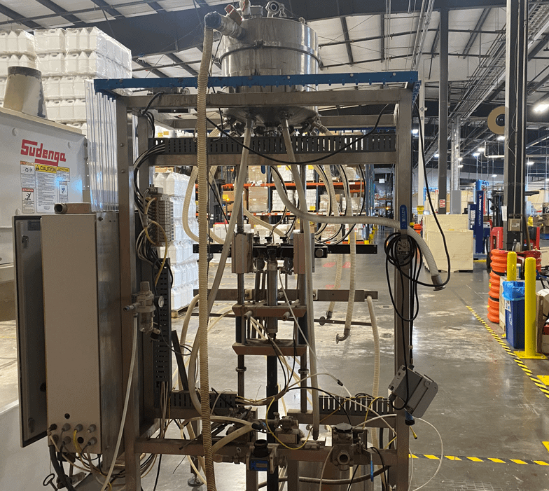 6-head bottle filler - PACKAGING