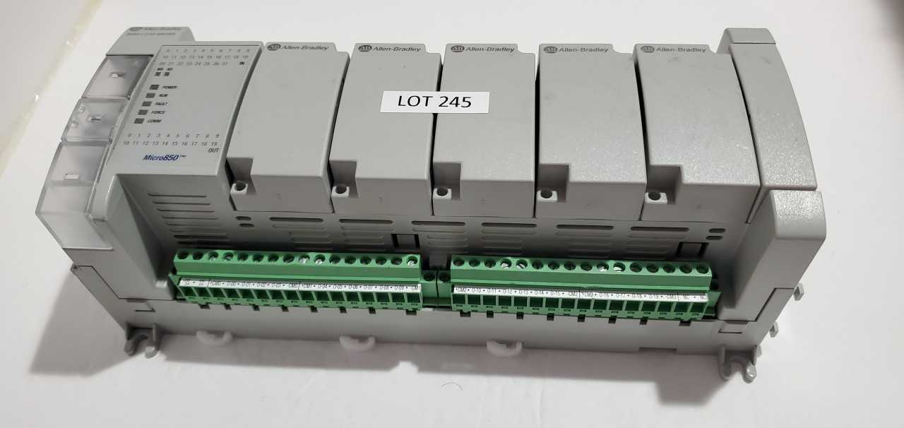 Allen Bradley Micro 850 2080-LC50-48QBB PLC - AUTOMATION & CONTROLS