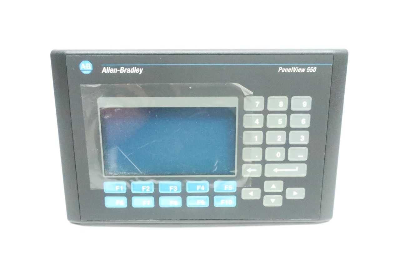 ALLEN BRADLEY 2711-K5A2 PANELVIEW 550 OPERATOR INTERFACE - AUTOMATION & CONTROLS ALLEN BRADLEY 2711-K5A2 PANELVIEW 550 OPERATOR INTERFACE - AUTOMATION & CONTROLS