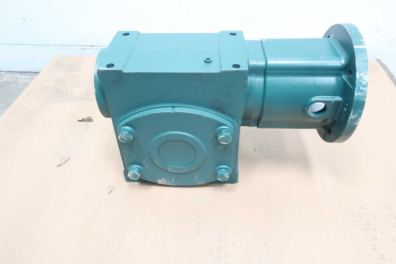 DODGE 40A20R18 TIGEAR2 WORM 180TC 1-1/8IN 1-7/8IN 7.75HP 20:1 RIGHT ANGLE GEAR REDUCER - GEAR REDUCERS