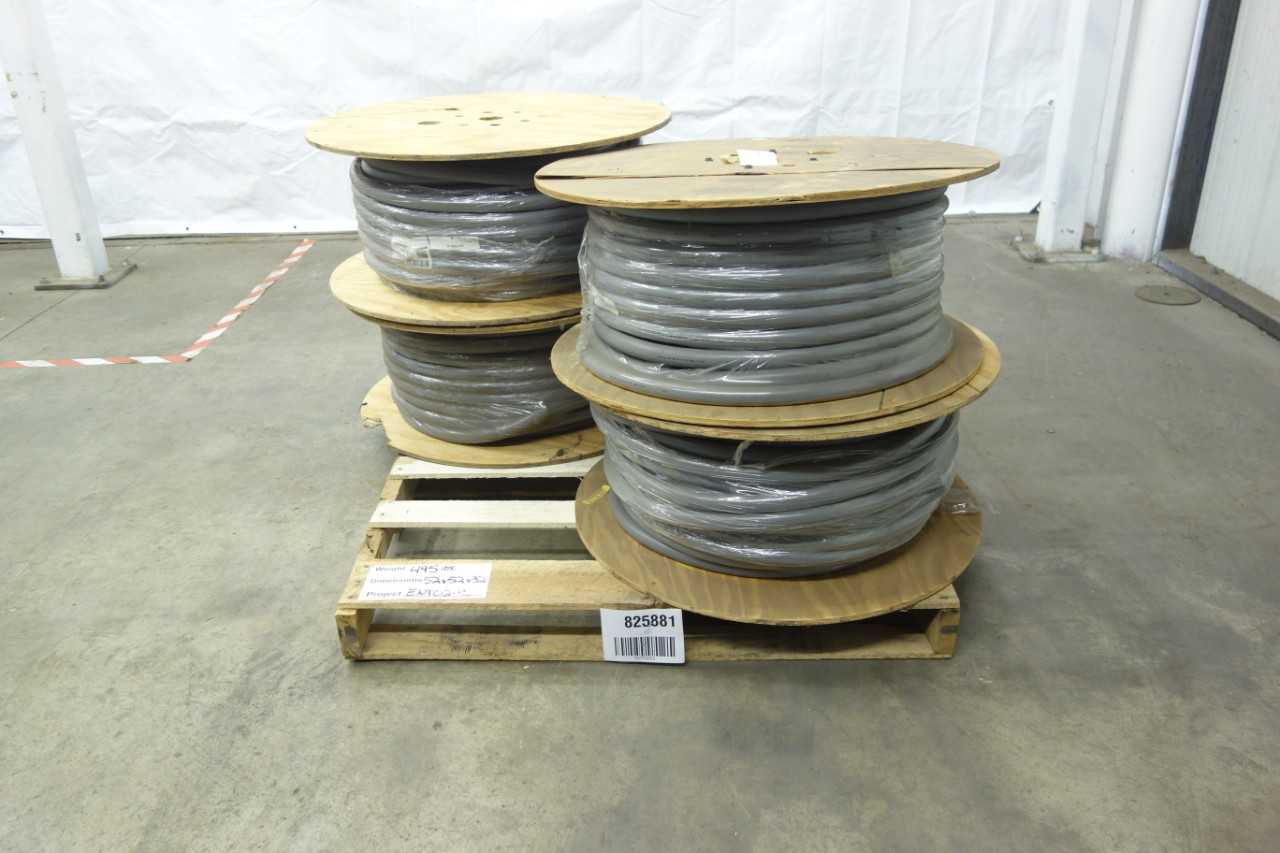 4 SPOOLS OF DAYTON M76-G0340-300RL PVC AIR HOSE - HOSE