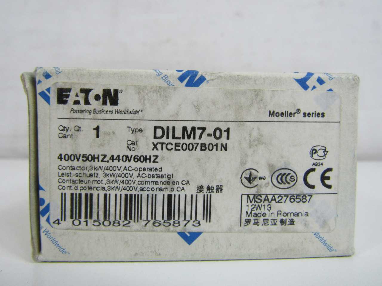 Quantity of 61x XTCE007B01N Contactors - CONTACTORS
