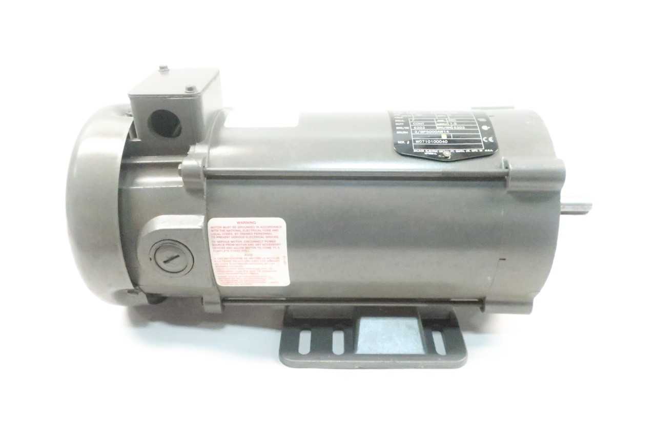 BALDOR CDP3455 DC MOTOR 56C 1HP 1750RPM 180V-DC - ELECTRIC MOTORS
