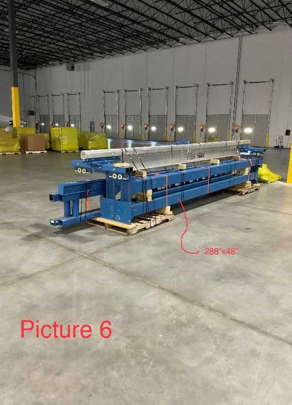 GORBEL SS-99078 4,000 LB LARGE BRIDGE CRANE - CRANES