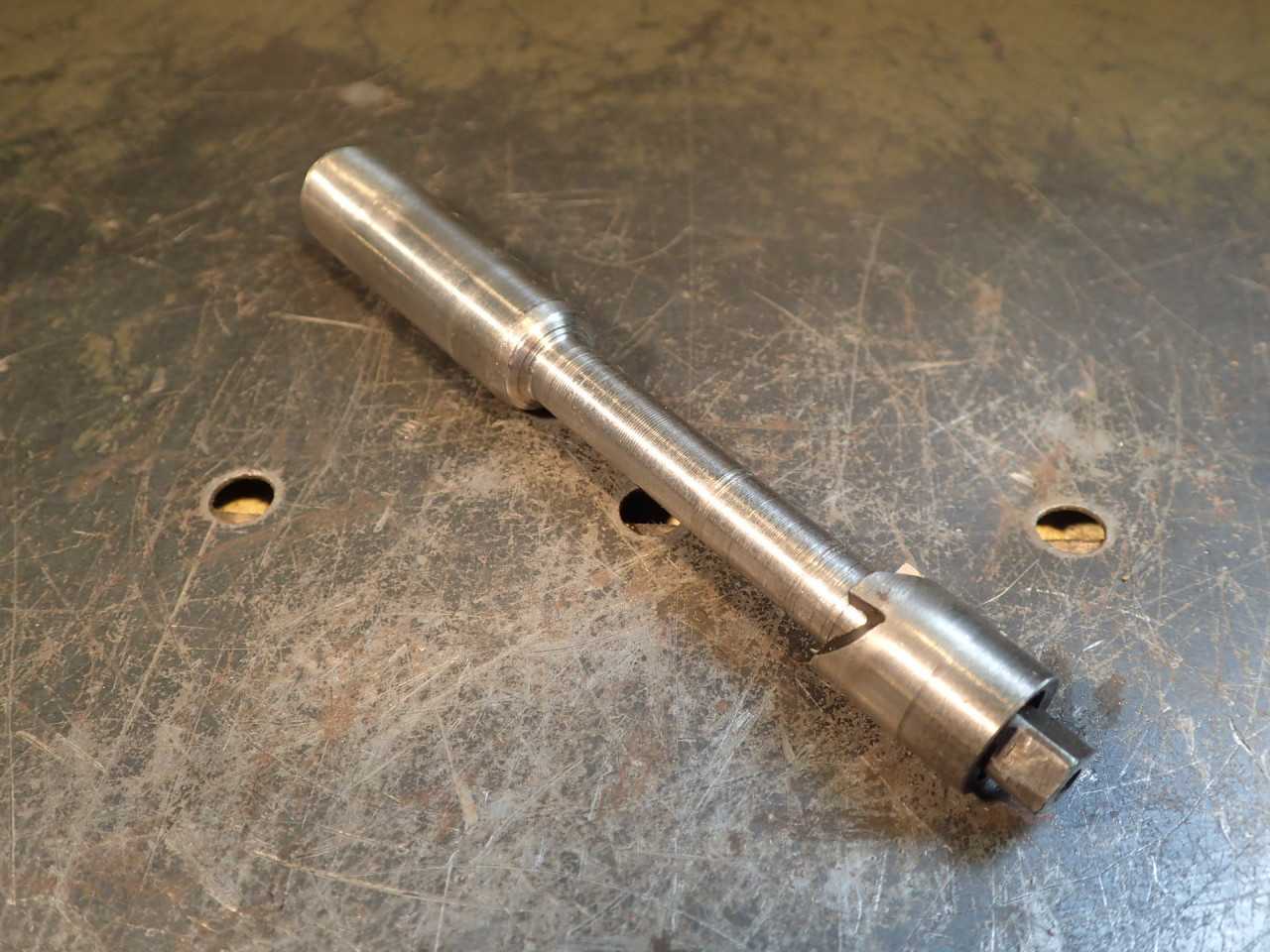 Reverse Counterbore Arbor 3/8" Shaft 5/8" Shank with 19/32" Back Spotfacer - HOLEMAKING TOOLS
