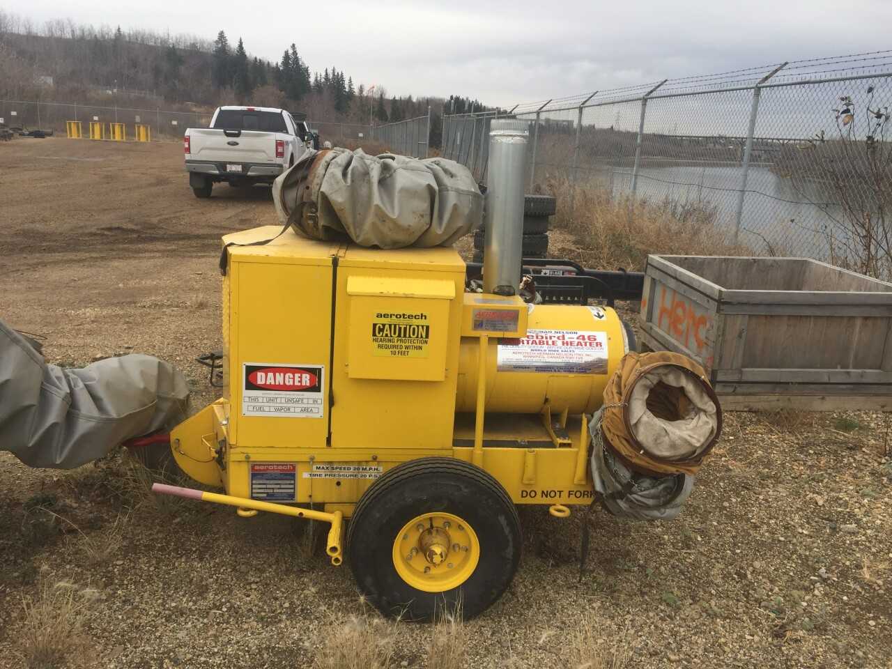 2008 Herman Nelson BT400-46 Indirect Fired Heater - TRAILERS