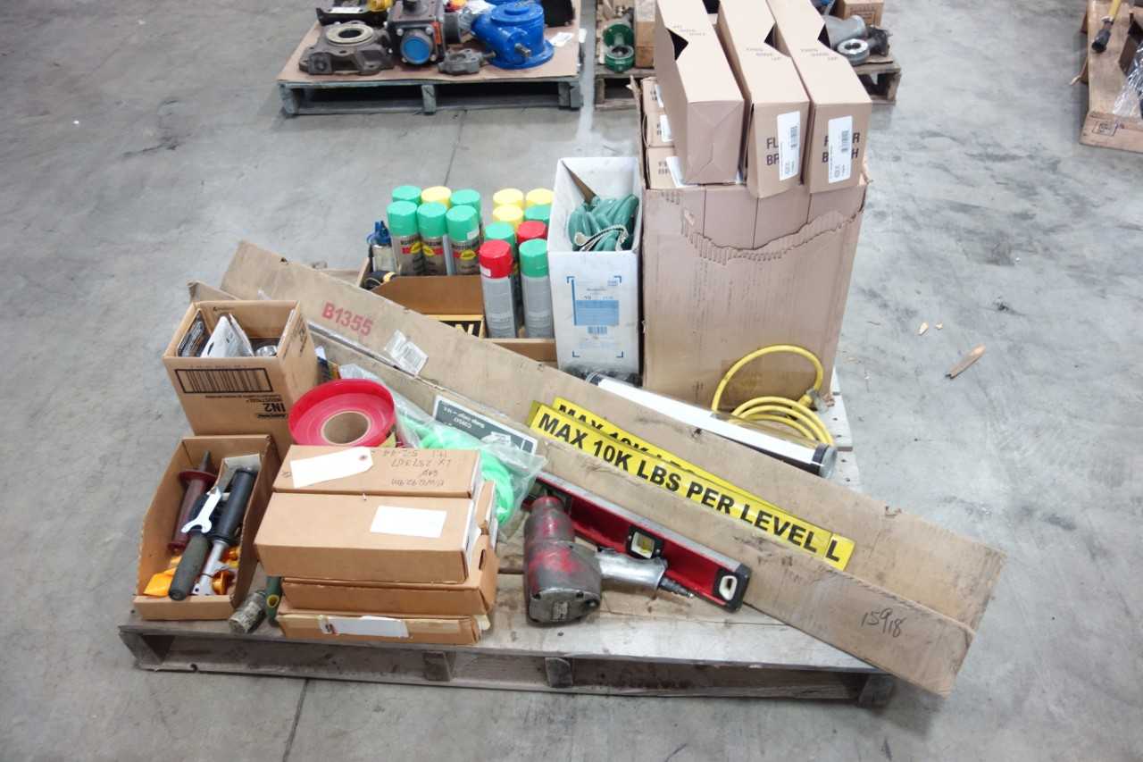 1 PALLET OF SHOP SUPPLIES - LIGHTING