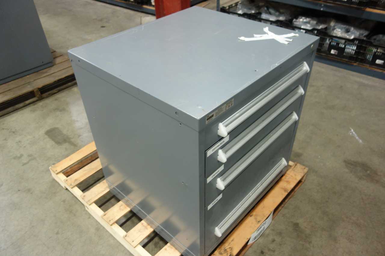 STANLEY VIDMAR 4 DRAWER TOOL CABINET - TOOL STORAGE