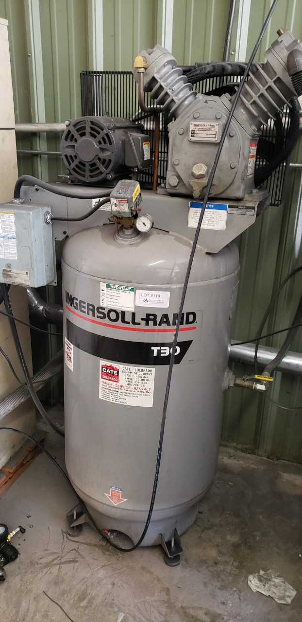 Ingersoll Rand T30 Air Compressor - AIR COMPRESSORS Ingersoll Rand T30 Air Compressor - AIR COMPRESSORS