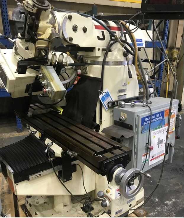 Jet Vertical Mill - MILLING MACHINES