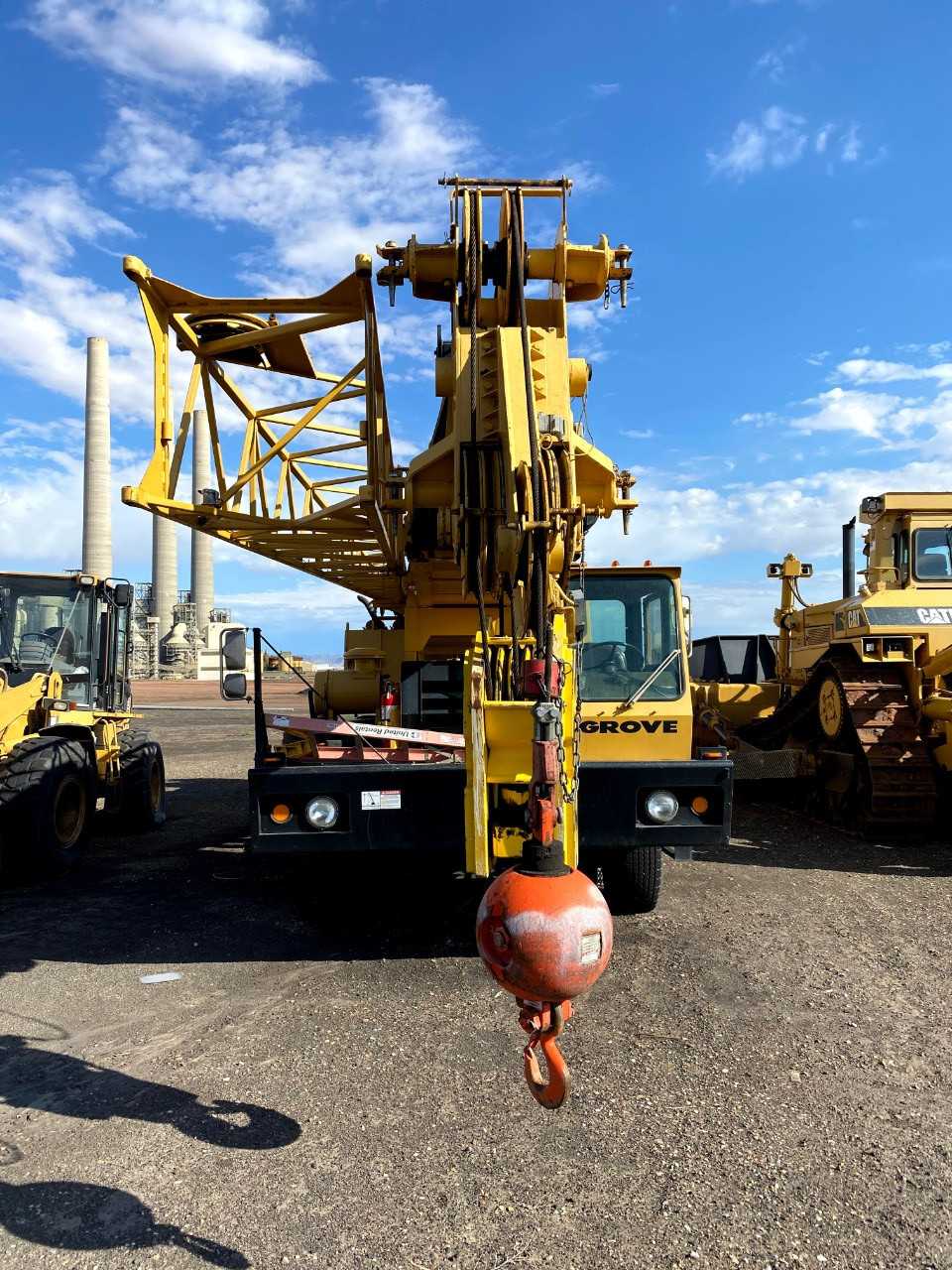 1983 Grove TM-875 8x4 80 Ton Telescopic Boom Crane - CRANES