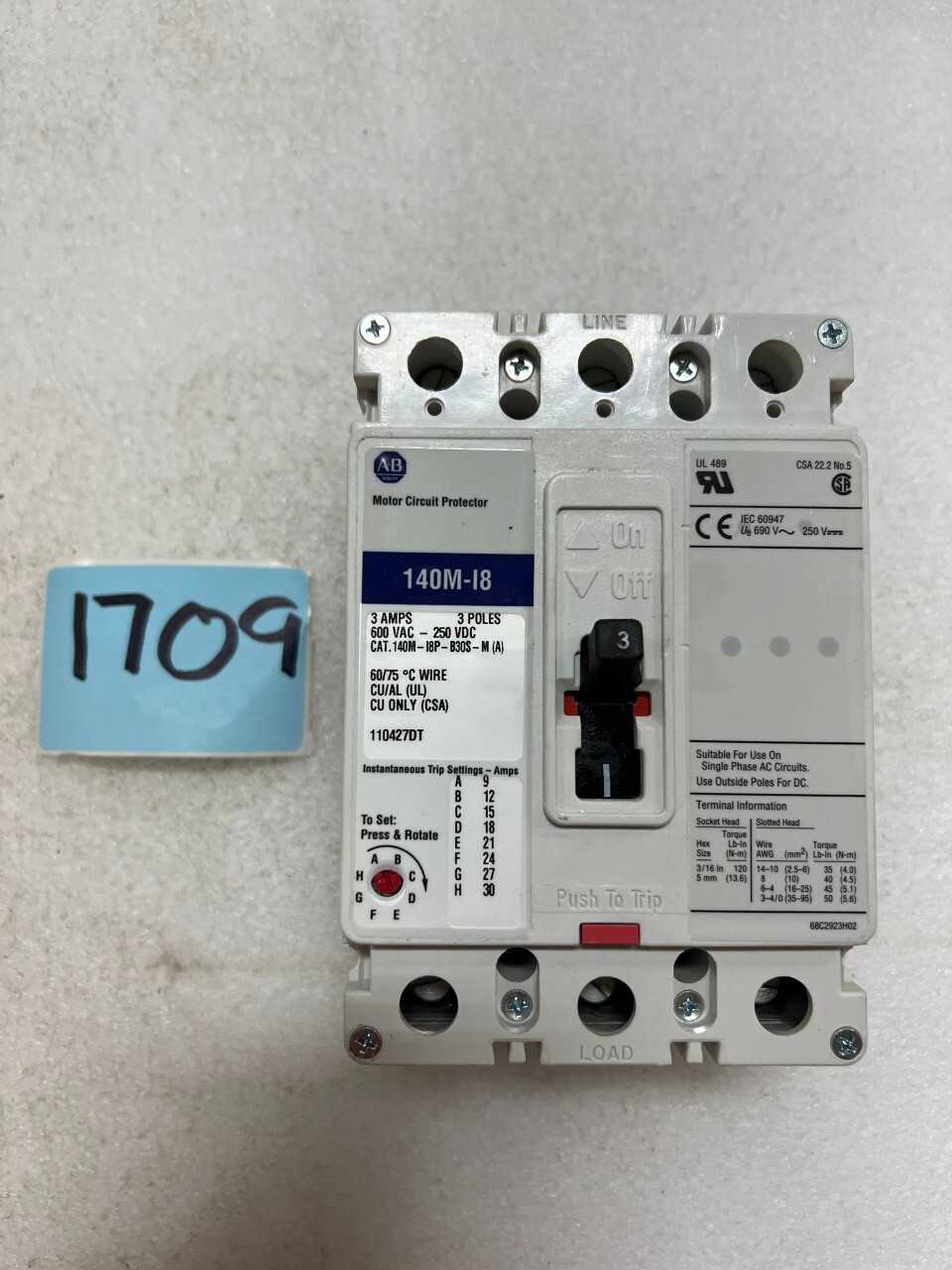 CIRCUIT BREAKER - CIRCUIT BREAKERS