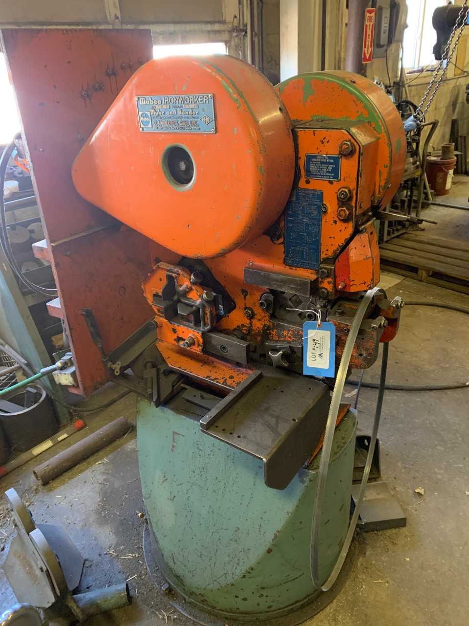 Mubea Ironworker BF10F - MACHINING ACCESSORIES & TOOLING