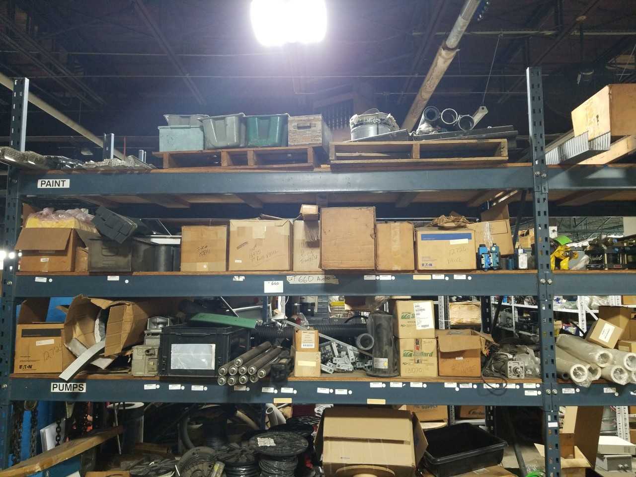 CONTENTS OF 6 SECTIONS OF PALLET RACKING - MISCELLANEOUS CONTENTS OF 6 SECTIONS OF PALLET RACKING - MISCELLANEOUS