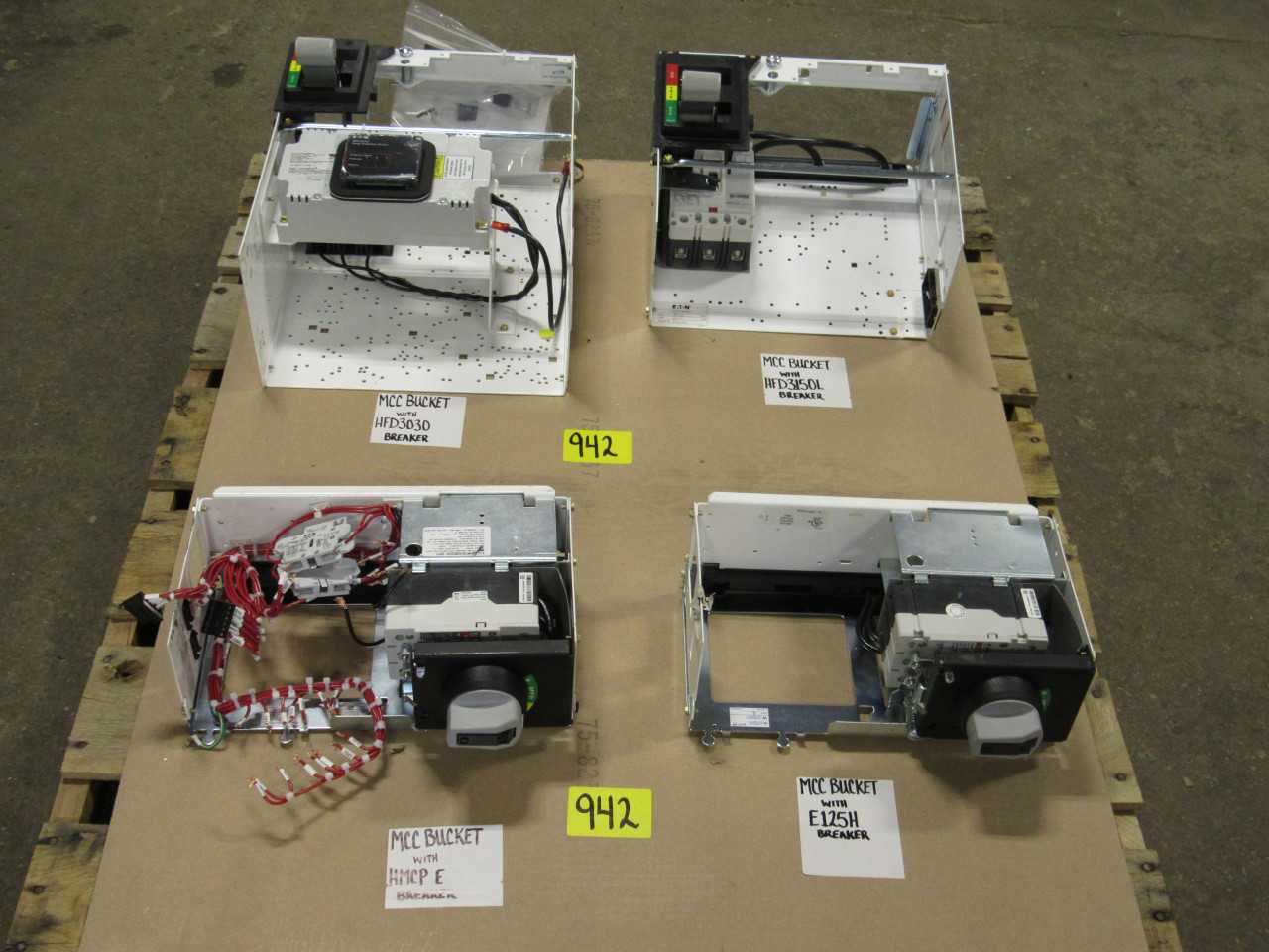 MCC buckets - MOTOR CONTROL CENTERS