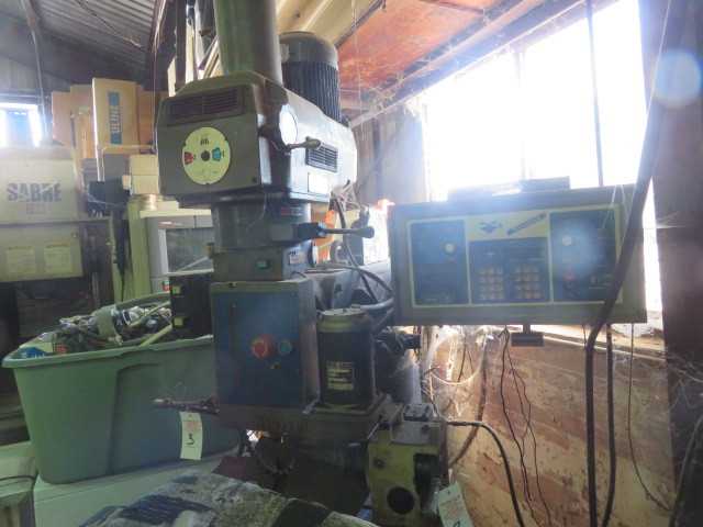 Vertical Mill with control but does not include HAAS CNC Rotary Indexer - MACHINING EQUIPMENT