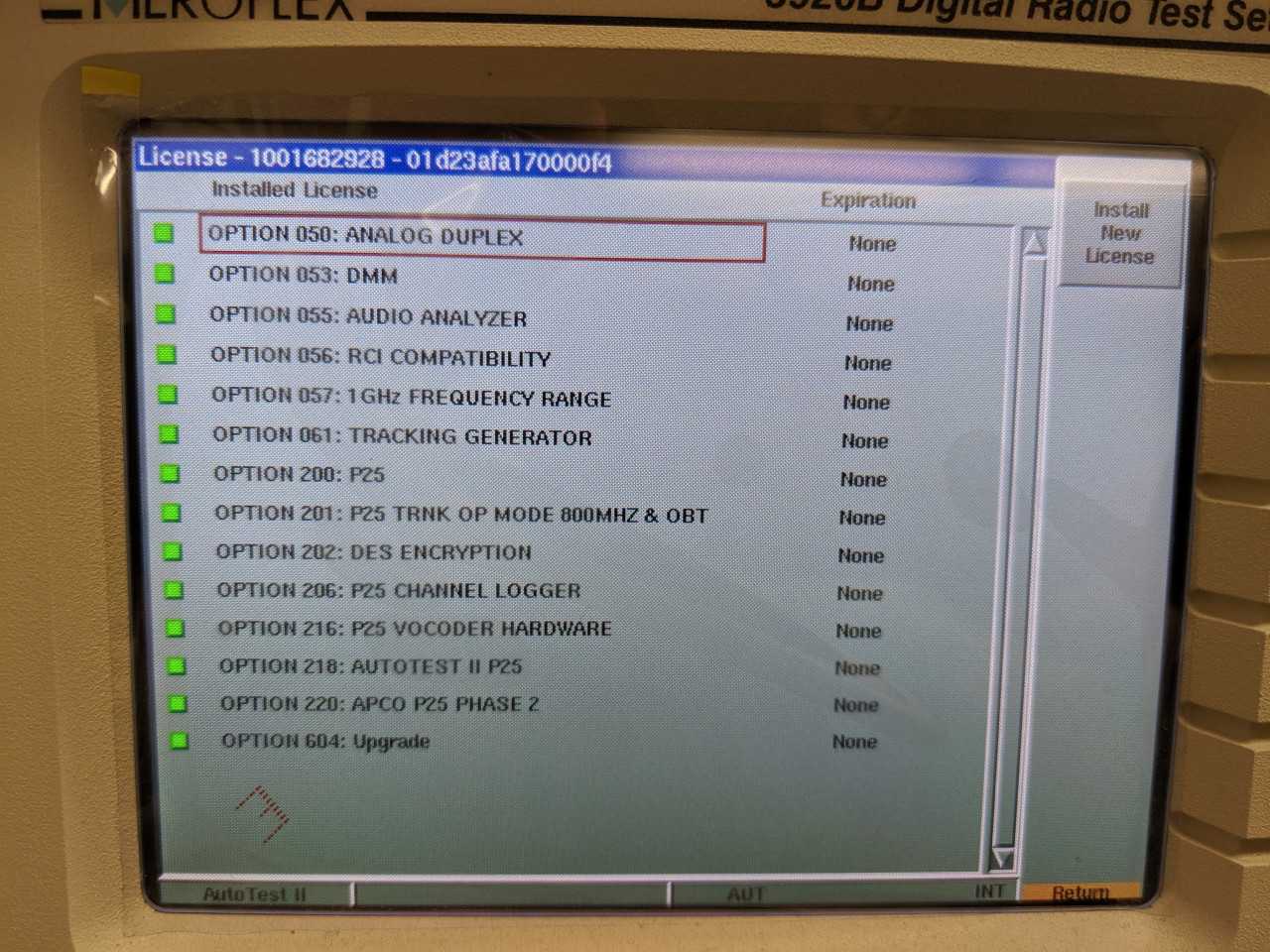 NEW Aeroflex 3920B Digital Radio Test Set - TELECOMMUNICATION